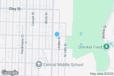 Map image of the property - 1314 Green St