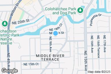 Map image of the property - 917 NE 17th Ct
