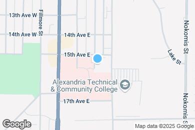 Map image of the property - 1505 Irving St