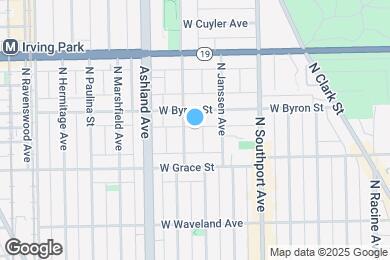 Map image of the property - 3839 N Greenview Ave