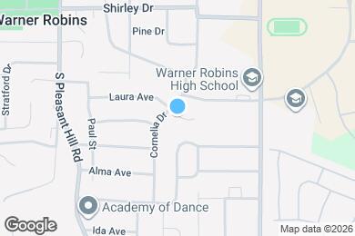 Map image of the property - 1211 Laura Ave