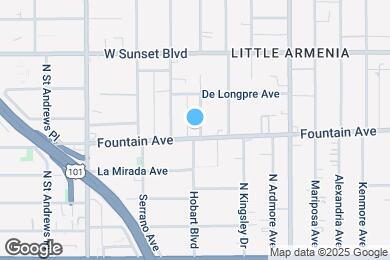 Map image of the property - 1309 N Harvard Blvd
