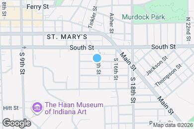 Map image of the property - 1437 Alabama St