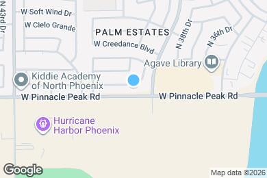 Map image of the property - 3959 W Electra Ln