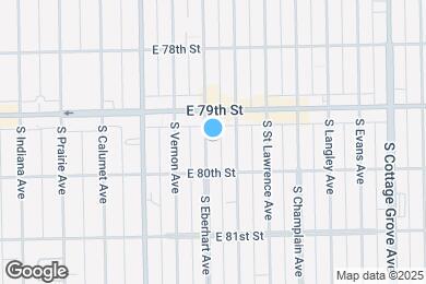 Map image of the property - 7931 S Eberhart Ave