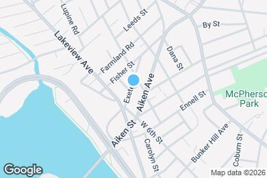 Map image of the property - 39 Exeter St