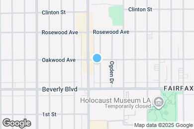 Map image of the property - 361 N Orange Grove Ave