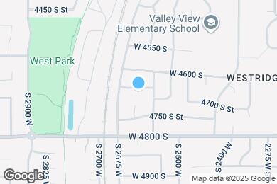 Map image of the property - 2619 W 4650 S