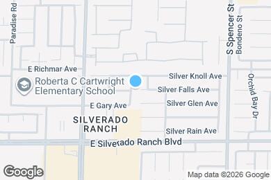 Map image of the property - 9550 Silver Frost St