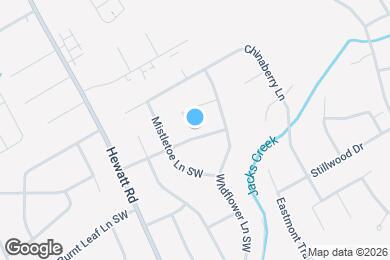 Map image of the property - 3615 Winterberry Ln