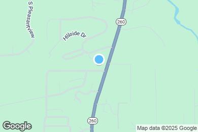 Map image of the property - 2450 S White Mountain Rd