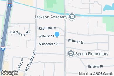 Map image of the property - 1521 Wilhurst St