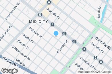 Map image of the property - 3725 Cleveland Ave