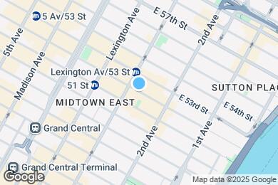 Map image of the property - 224 E 52nd St