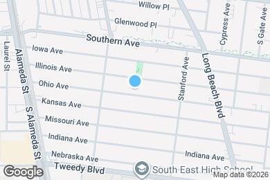 Map image of the property - 2711 Ohio Ave