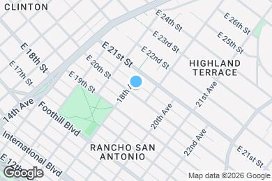 Map image of the property - 1806 E 20th St