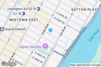 Map image of the property - 323 E 50th St