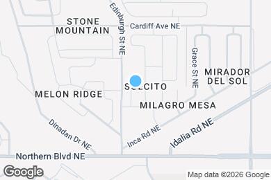 Map image of the property - 2123 Solitaire St NE
