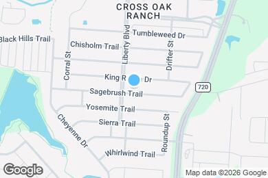 Map image of the property - 8813 Sagebrush Trail