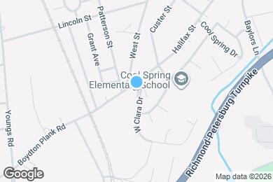Map image of the property - 1516 W Clara Dr
