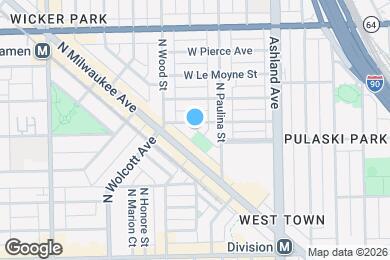 Map image of the property - 1384 N Dean St