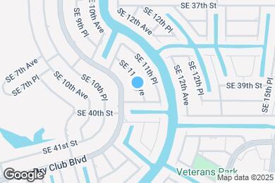 Map image of the property - 3914 SE 11th Ave