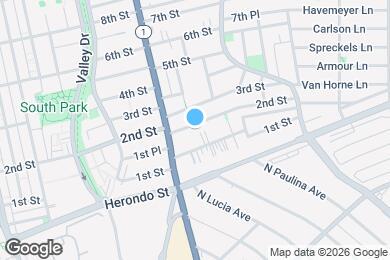 Map image of the property - 906 2nd St