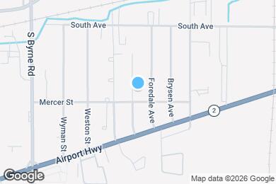 Map image of the property - 536 Carver Blvd
