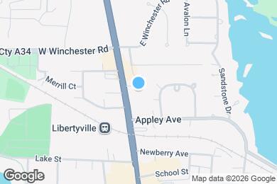 Map image of the property - 880 N Milwaukee Ave