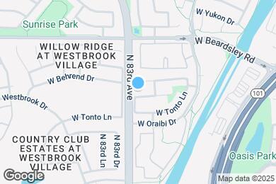 Map image of the property - 8228 W Behrend Dr