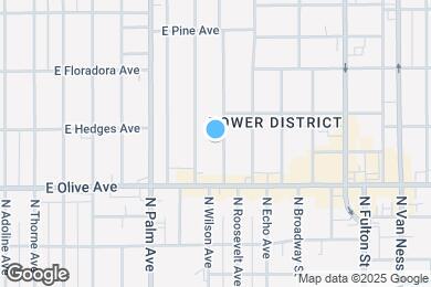 Map image of the property - 1271 N Roosevelt Ave