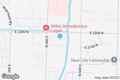 Map image of the property - 466 E 2170 N