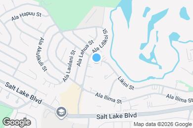 Map image of the property - 5070 Likini St