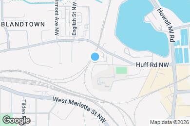Map image of the property - Beautiful West Midtown Townhome Available Now