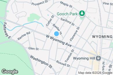 Map image of the property - 175 W Wyoming Ave