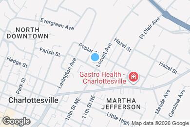 Map image of the property - 603 Locust Ave