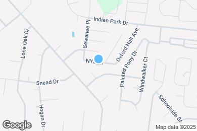 Map image of the property - 431 NYU Pl