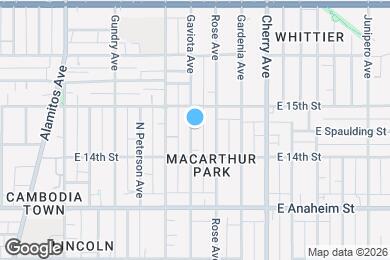 Map image of the property - 1460 Gaviota Avenue