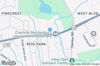 Map image of the property - 2124 West Blvd