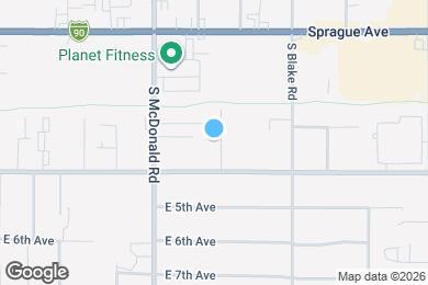 Map image of the property - 308 S Clinton Ln