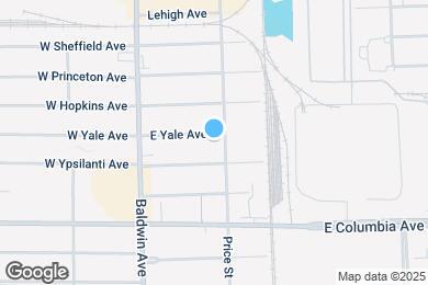 Map image of the property - 78 E Yale Ave
