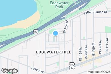 Map image of the property - 1247 W 75th St