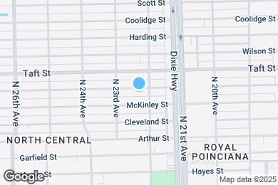 Map image of the property - 2212 Roosevelt St