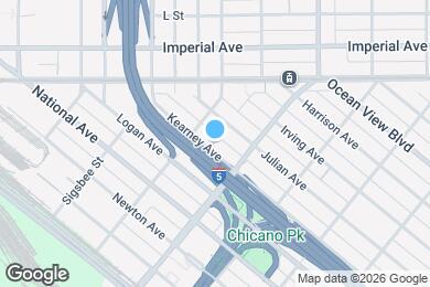Map image of the property - 1842 Kearney Ave