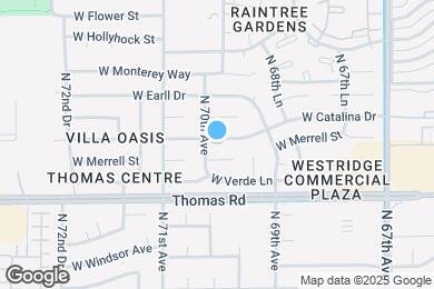 Map image of the property - 6945 W Catalina Dr