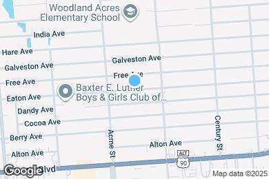 Map image of the property - 8216 Eaton Ave