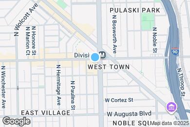 Map image of the property - 1601 W Division St