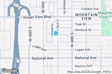 Map image of the property - 712 S 37th St