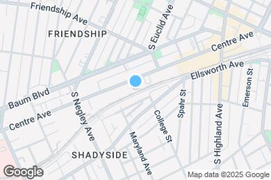 Map image of the property - 5850 Centre Ave