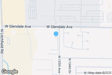 Map image of the property - Avion on Glendale